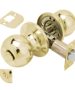 Pomo Puerta Wolfpack Con Condena Latonado Para Baños