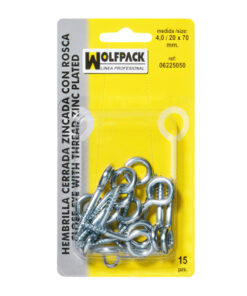 Hembrilla Cerrada 3,0 / 18 x 50 mm. (30 Piezas)