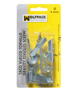 Taco Vuelco Tornillo M 5     (3 Piezas)