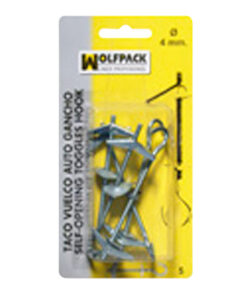 Taco Vuelco Auto Gancho M 4 (5 Piezas)