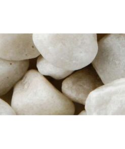 CANTO RODADO  40-60mm BLANCO 20KGS. (SACO)