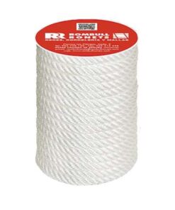 Alternative view of CARRETE CUERDA CABLEADA PP 4C BLANCA 6MM - 25M (D) ROMBULL