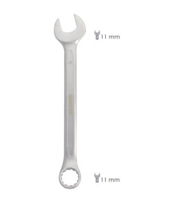 Alternative view of Llave Combinada Plus 11x11 Acero Cromo Vanadio DIN 3113. Llave Doble Boca, Llave Fija, Llave Estrella