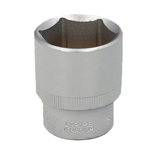 Llave Vaso 1/2" Hexagonal 32 mm. Perfil de 6 caras. Acero Cromo Vanadio, Aristas Redondas - Imagen 2