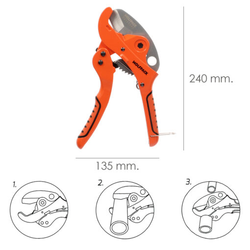 Tijeras Cortadora de Tubos Ø 42 mm. - Imagen 5