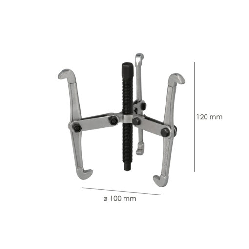 Extractores Interiores / Exteriores 3 Brazos Ø 100 mm. / 4" Extractor Paralelo, Extractor Rodamientos, Extractor Engranajes - Imagen 3