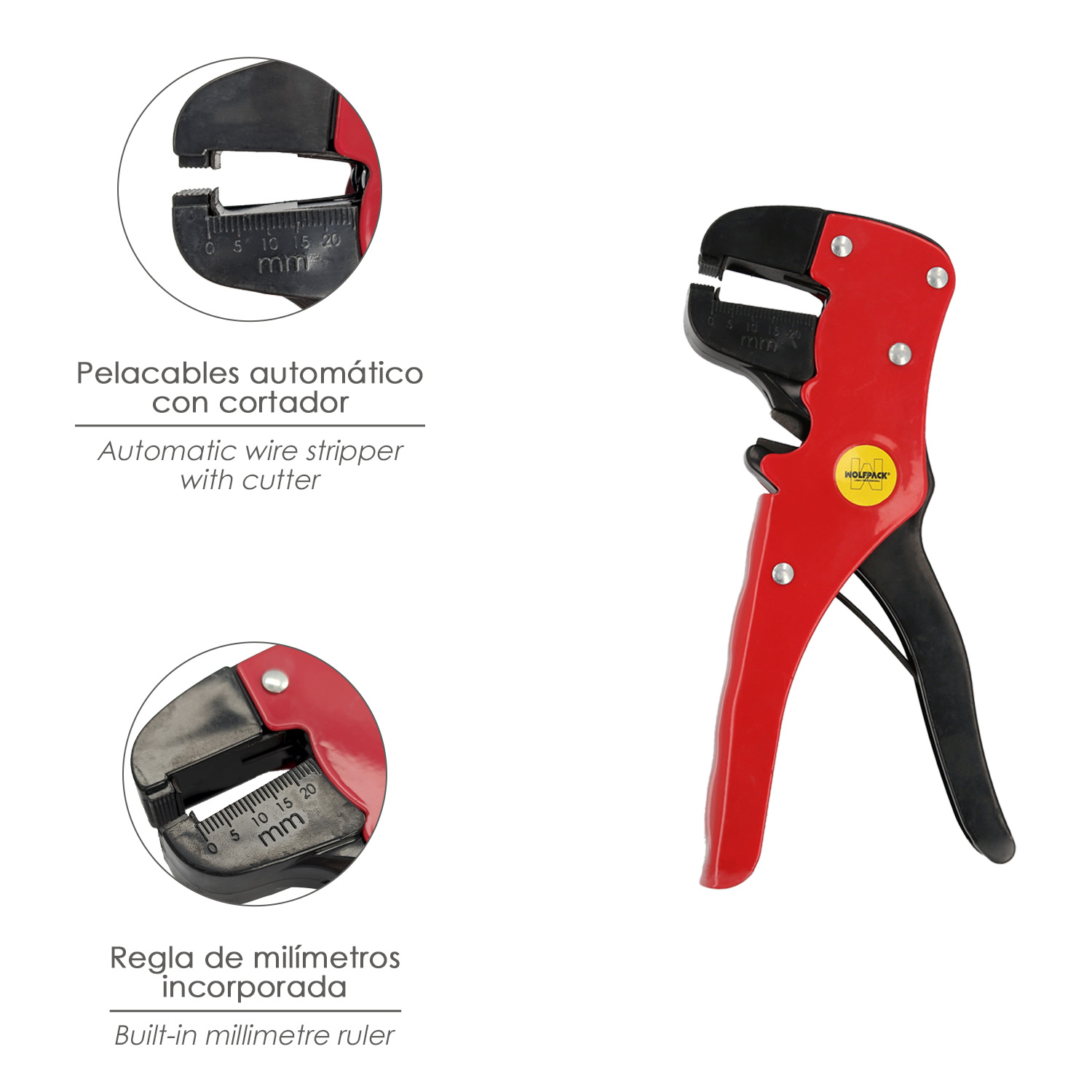 Pinza Pelacables Cortacables 0,2-0,6 Mm - Imagen 4