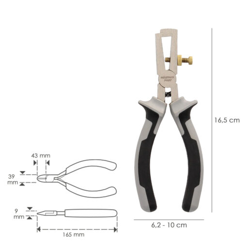 Pelacables 175 mm. acero Cromo Vanadio DIN-ISO 8979 Corta Cables, Pelador Cables, Cortador De Cables. - Imagen 3