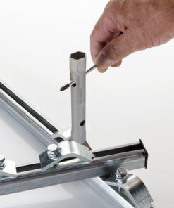 Llave Tubo Tubular 21x23 Fabricada en Acero Cromo Vanadio, Llave Grifería, Llave De Tubo Para Grifos, Llaves De Tubo Doble