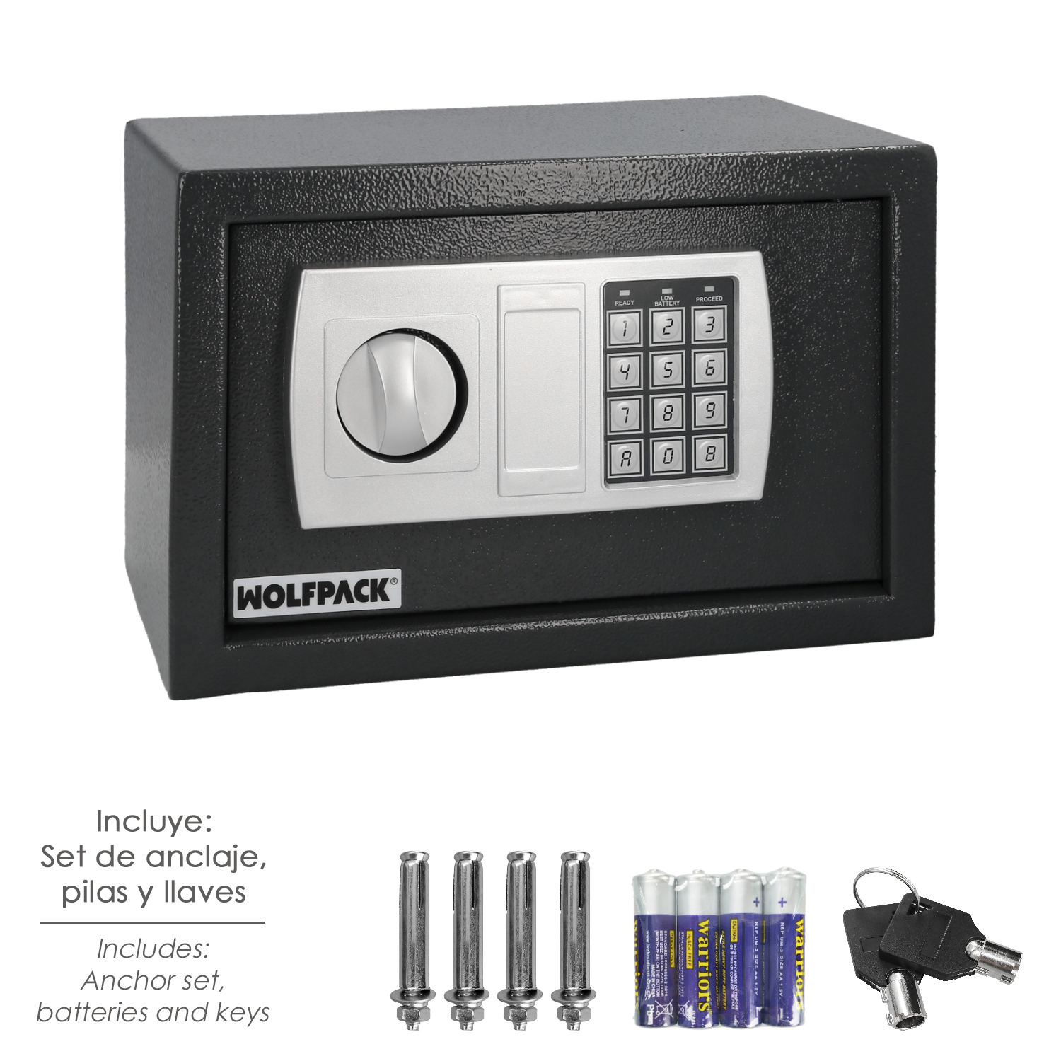 Caja Fuerte Sobreponer Electrica 31x20x20 cm. - Imagen 2