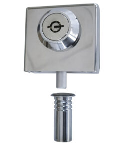 Alternative view of Cerradura CBM 2005 Puerta Cristal Llave Tubular