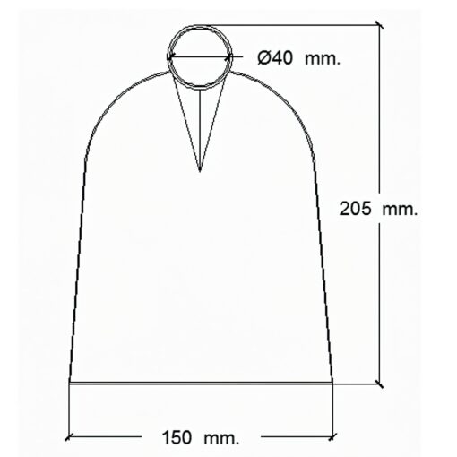 Azada Forjada Sin Mango    96/  750 Gramos