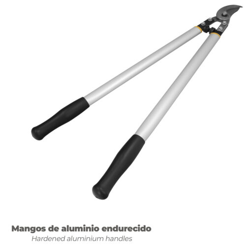 Tijeras Podar 2 Manos Profesional Forja y Alumnio 75 cm. - Imagen 4