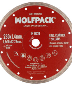 Alternative view of Disco Diamante Ø 230 mm. Porcelanicos, Gres, Ceramica, Solerias. Segmento Diamantado 10 mm.