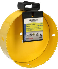 Alternative view of Corona Sierra Bimetal Ø 127 mm. Templado Termico, Base Reforzada. Corona Madera, Broca Agujeros Madera, Acero, Hierro, Plasticos