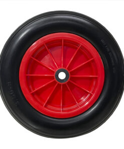 Alternative view of Rueda Carretilla Invernadero Poliuretano Impinchable Llanta Plástico, Ø 360 mm. Eje Ø 20 mm.