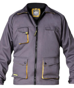 Alternative view of Chaqueta de Trabajo Gris/Amarillo Talla 46/48    S