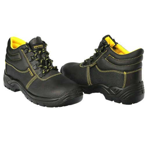 Botas Seguridad S3 Piel Negra Wolfpack  Nº 40 Vestuario Laboral,calzado Seguridad, Botas Trabajo. - Imagen 2