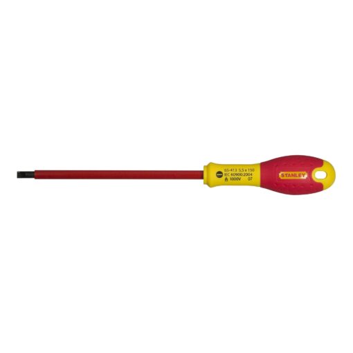 DESTORNILLADOR DE ELECTRICISTA AISLADO FATMAX PLANA 5,5X150MM