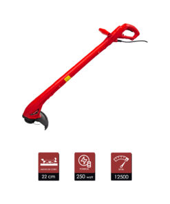 Alternative view of Recortabordes Electrico 250 Watt. 12.500 R.P.M. Anchura Corte Ø 22 cm. Hilo Ø 1,2 mm. x 6 Metros.  Recorta Bordes, Cortabordes