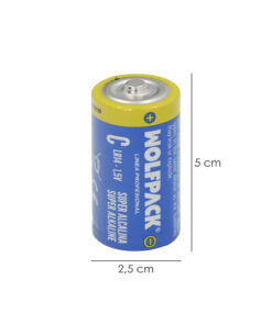 Alternative view of Pila Alcalina C - LR14 (Blister 2 Piezas)