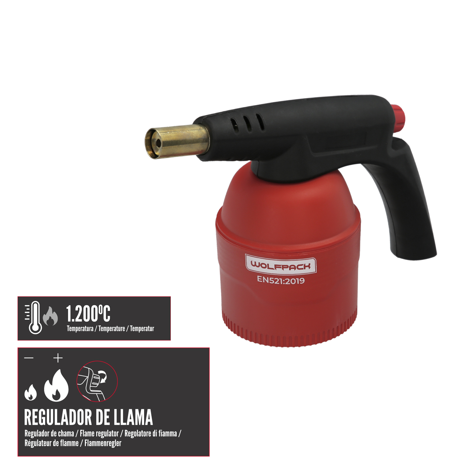 Soplete A Cartucho Cuerpo ABS - Imagen 3