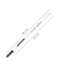 Alternative view of Hoja Larga Sierra Calar Para Madera Corte Grueso 5 Piezas. Hoja Cromo Vanadio 58. Vastago T Universal.