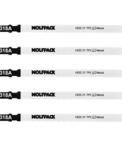 Hoja Larga Sierra Calar Metal Fino 5 Piezas HSS 21 TPI