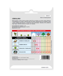 Alternative view of Semillas Aromaticas Cebollino (1 gramo) Horticultura, Horticola, Semillas Huerto.