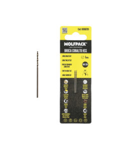 Broca Cobalto Hss Cilindrica 1,00 mm. Blister 2 Unidades.