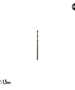 Alternative view of Broca Cobalto Hss Cilindrica 1,50 mm. Blister 2 Unidades.