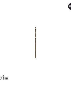 Alternative view of Broca Cobalto Hss Cilindrica 2,00 mm. Blister 2 Unidades.