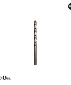 Alternative view of Broca Cobalto Hss Cilindrica 4,50 mm. Blister 2 Unidades.