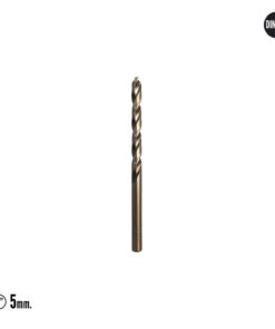 Alternative view of Broca Cobalto Hss Cilindrica 5,00 mm. Blister 2 Unidades.