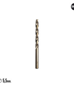 Alternative view of Broca Cobalto Hss Cilindrica 5,50 mm. Blister 2 Unidades.
