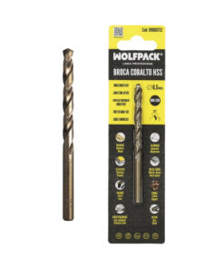 Broca Cobalto Hss Cilindrica 6,50 mm. Blister 1 Unidad.