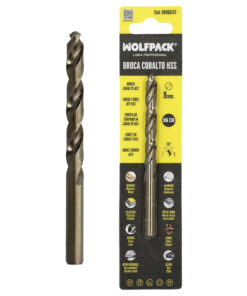 Broca Cobalto Hss Cilindrica 9,00 mm. Blister 1 Unidad.