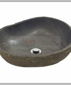 LAVABO SOBRE ENCIMERA PIEDRA TABARCA 45X48X15