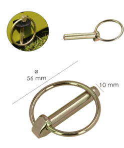 Alternative view of Pasador "Anilla" Ø 10 x 56 mm.