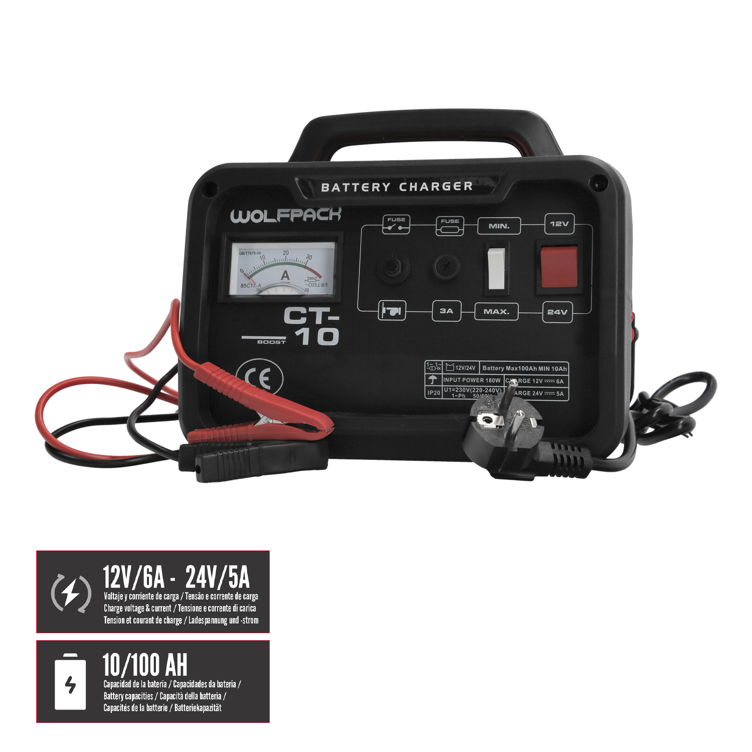 Carga Baterias 12/24V 10-100Ah - Imagen 3