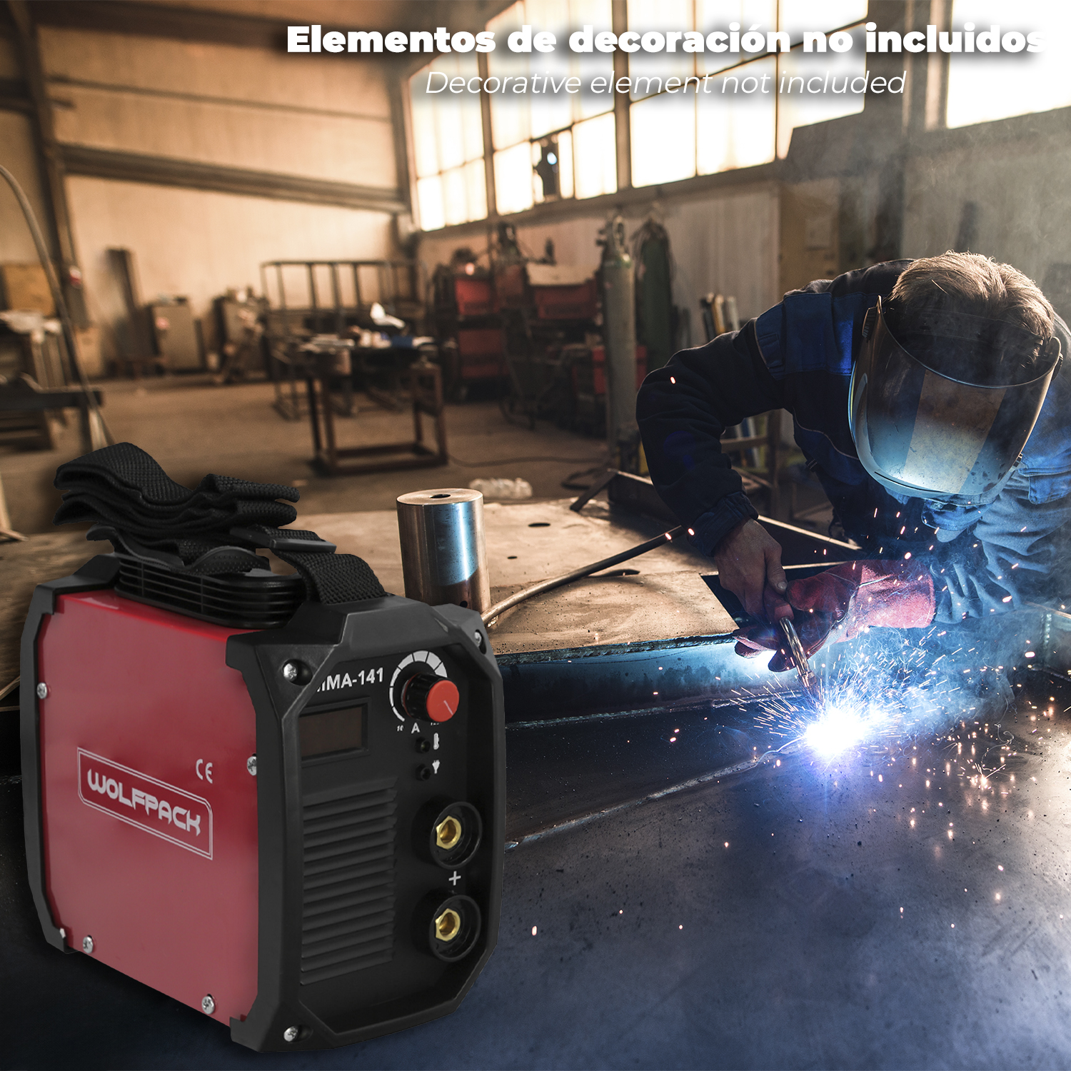 Soldadura Inverter Wolfpack 10-120 A - Imagen 7