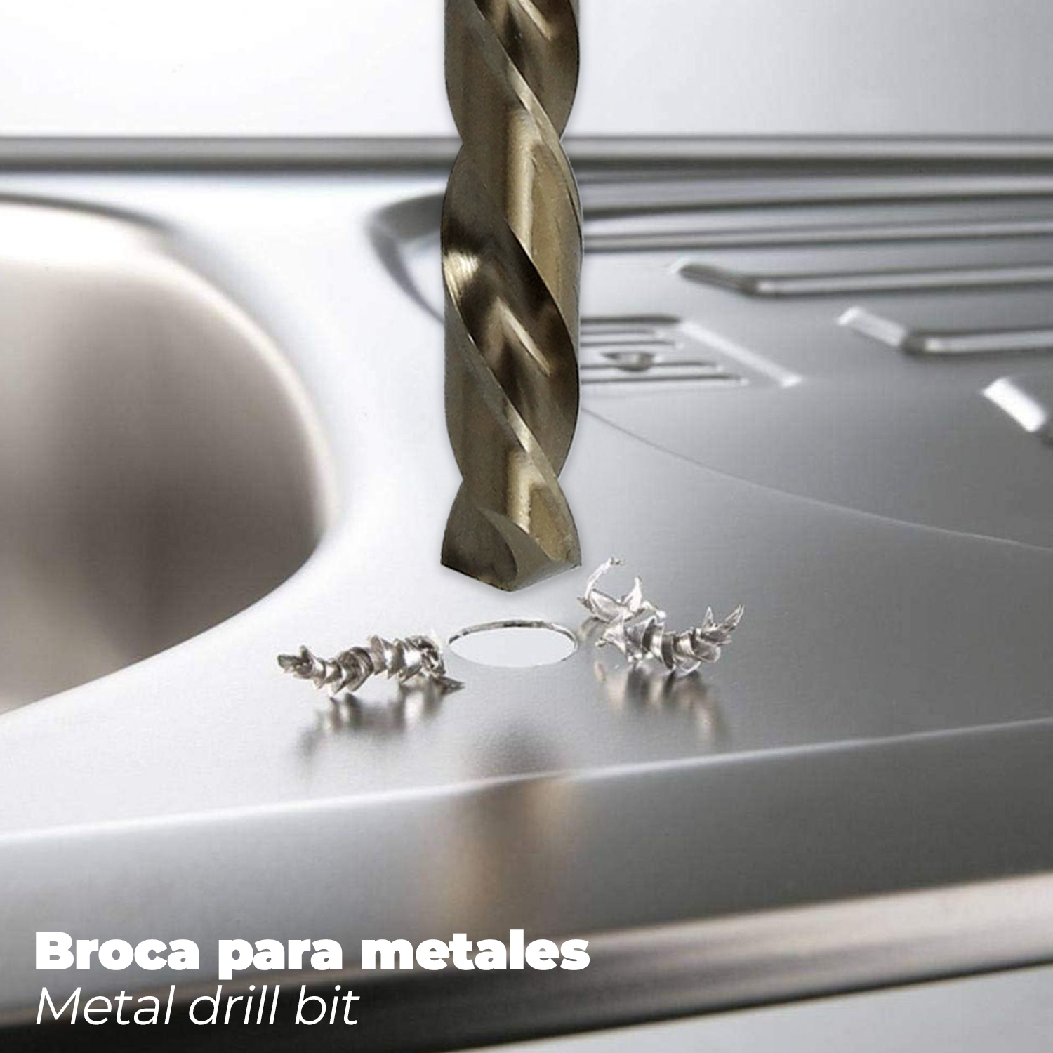 Broca Cobalto Hss Cilindrica 7,00 mm. Blister 1 Unidad. - Imagen 7