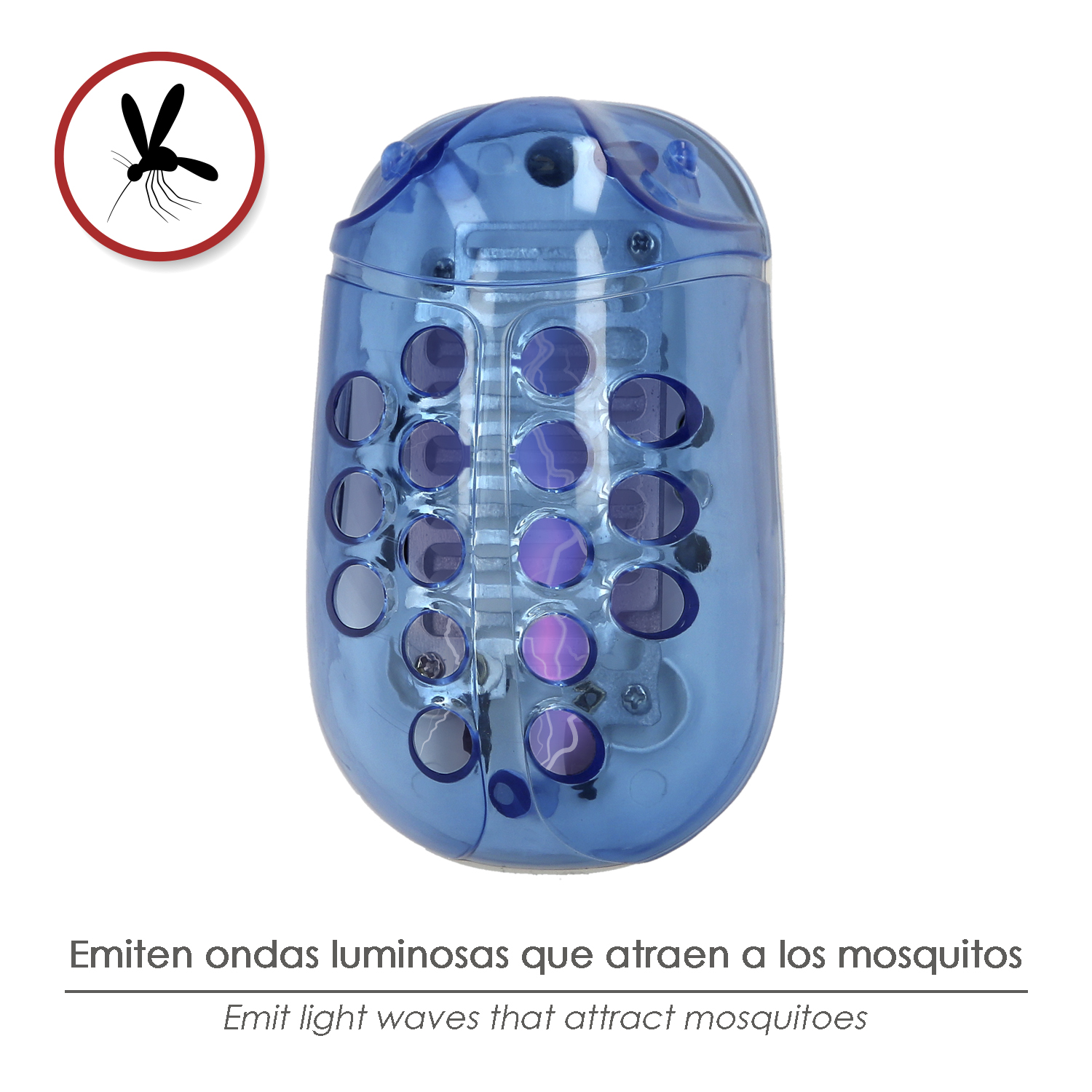 Exterminador De Insectos A Pared 1,5 Watt. - Imagen 3