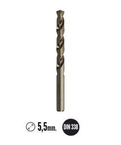 Alternative view of Broca Cobalto Wolfpack Hss Cilindrica  5,50 mm.