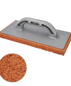 Talocha Espuma Naranja Mango De Fibra 14x28 cm. Acabado Grueso