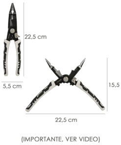 Alternative view of Alicates Multifuncion Especial Cables, Multiherramienta Electricista, Pelacables, Cortacables, Alicates Terminales, Alicates.