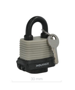 Alternative view of Candado Intemperie Arco Normal 30mm.