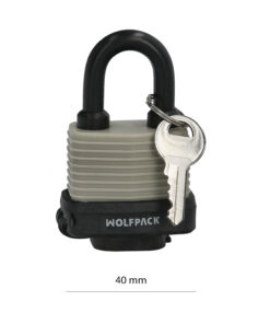 Alternative view of Candado Intemperie Arco Normal 40 mm.