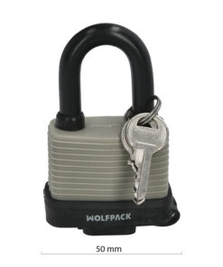 Alternative view of Candado Intemperie Arco Normal 50 mm.