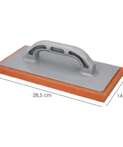 Alternative view of Talocha Espuma Naranja Mango De Fibra 14x28 cm. Acabado Fino